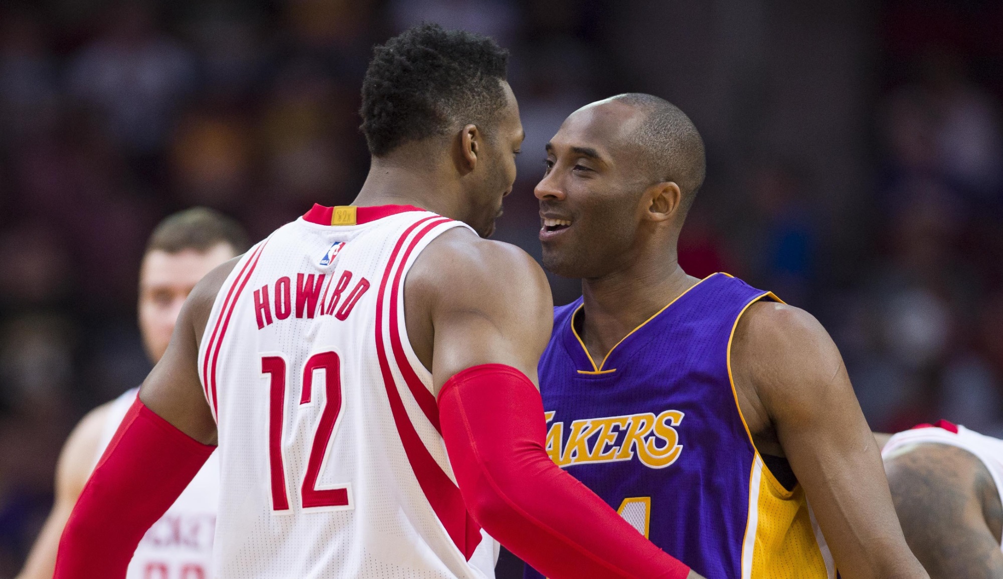 Dwight Howard and Kobe Bryant