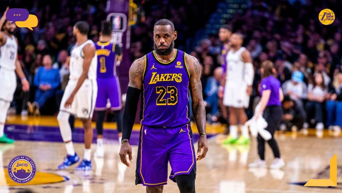 L'analisi di LeBron James ed Anthony Davis sulla pessima prova dei Lakers, sprofondati nel secondo tempo contro i Nets.