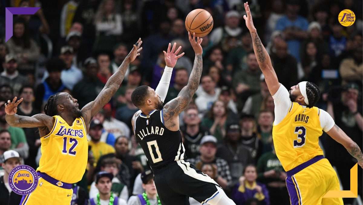 I Los Angeles Lakers superano i Milwaukee Bucks. Anthony Davis, Austin Reaves e D'Angelo Russell trascinano i Gialloviola nel doppio overtime.