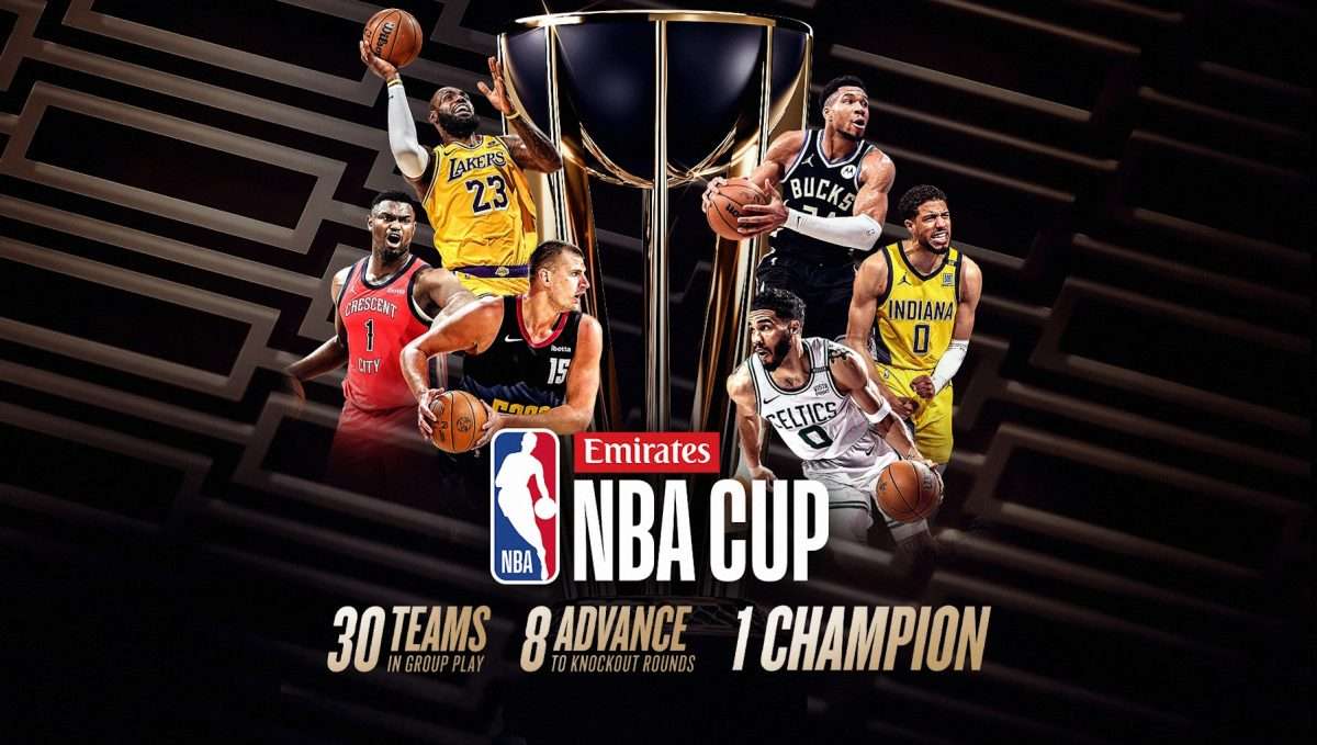 Sorteggiati i gruppi della Emirates NBA Cup 2024: Lakers nel West Group B insieme a Thunder, Suns, Jazz e Spurs. Si parte il 12 Novembre.