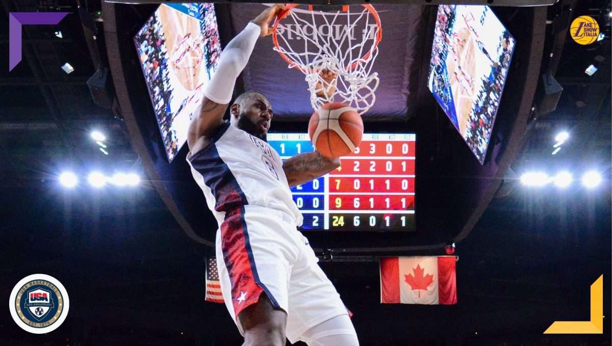 Team USA ha sconfitto il Canada nella prima amichevole in vista delle Olimpiadi di Parigi. LeBron James ed Anthony Davis danno spettacolo.