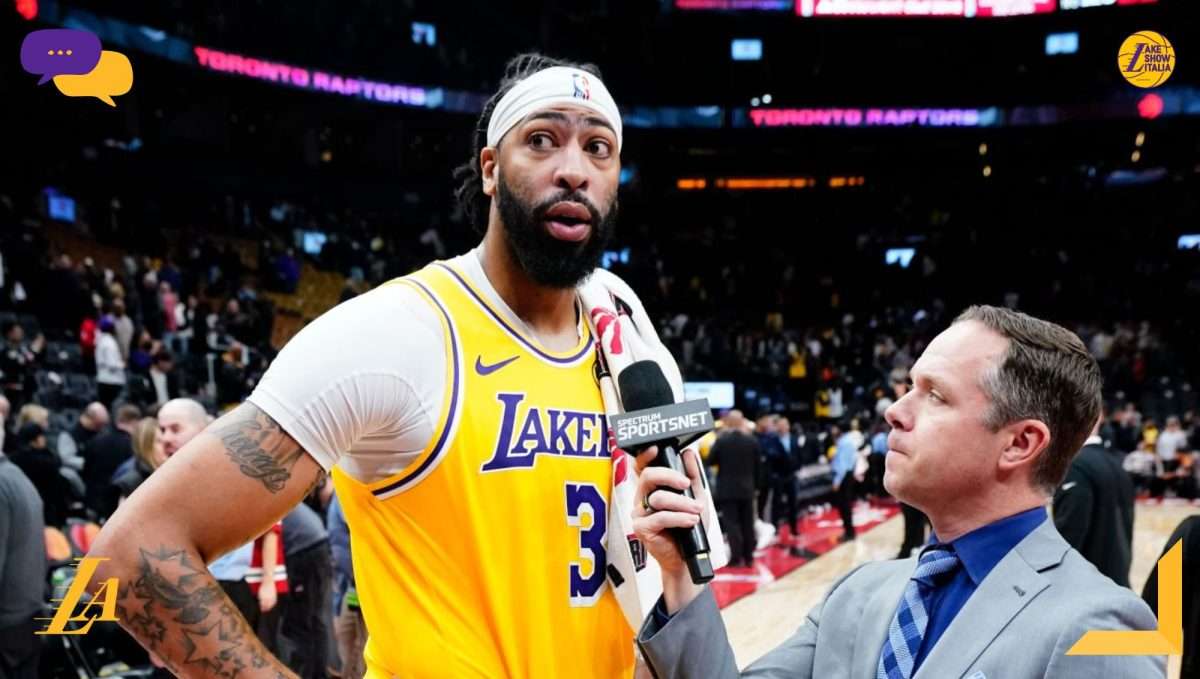 Anthony Davis e Coach JJ Reddick commentano la gara vinta dai Lakers sui Raptors. The Brow non ha gradito il secondo tempo dei Gialloviola.