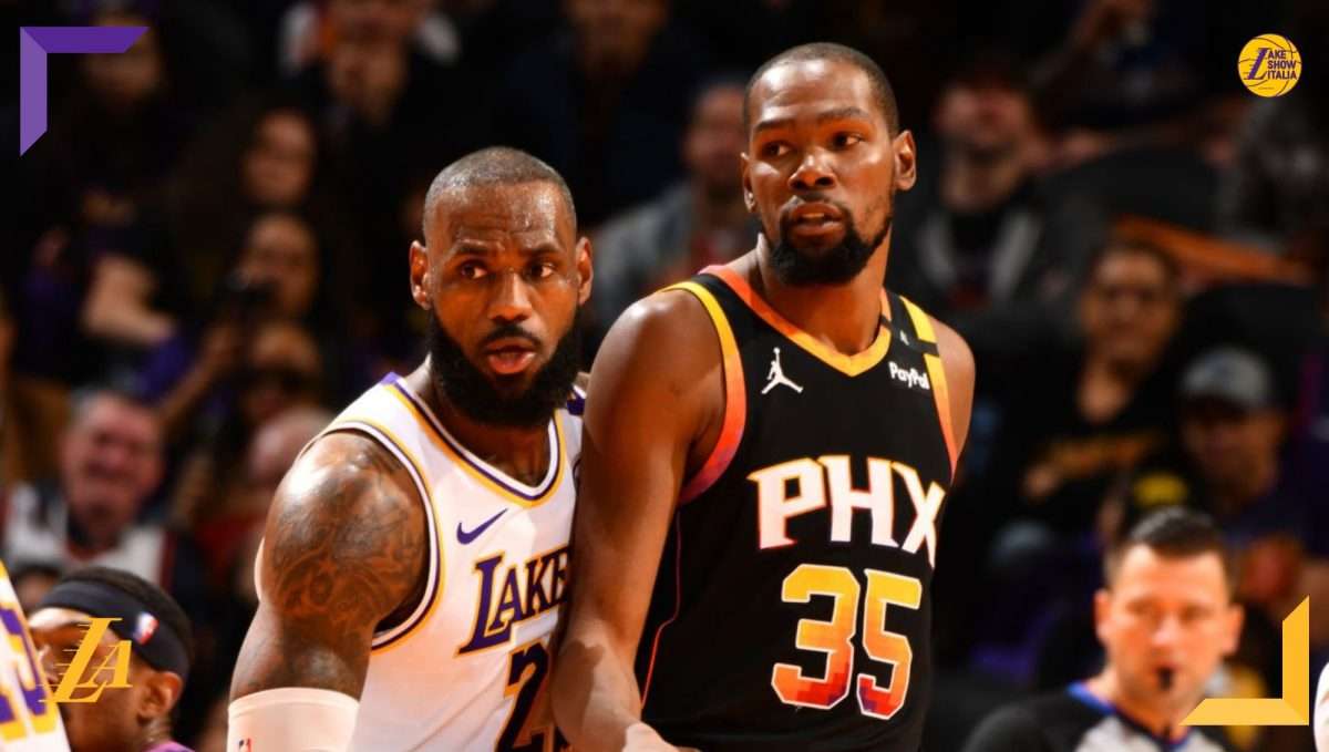 I Los Angeles Lakers subiscono una brutta sconfitta in casa dei Phoenix Suns. Dopo un buon primo tempo, i Gialloviola crollano nel secondo.