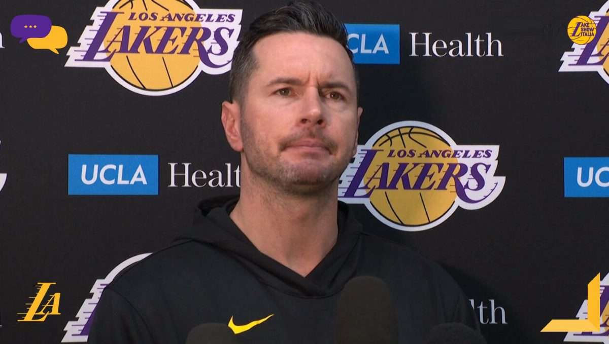 JJ Redick dà il benvenuto a Dorian Finney-Smith e Shake Milton ai Lakers, inoltre parla delle condizioni di Gabe Vincent e Jarred Vanderbilt.