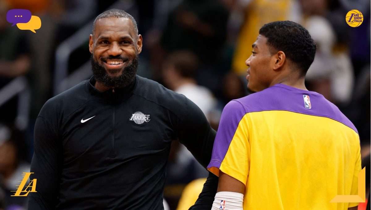 Rui Hachimura, Max Christie e Shake Milton commentano la vittoria dei Lakers contro gli Wizards e la buona prestazione di Bronny James.