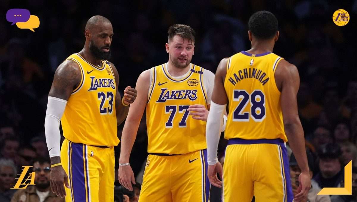 L'entusiasmo della Lakers Nation, il supporto della squadra, di LeBron James e Dirk Nowitzki: Luka Dončić commenta l'esordio contro i Jazz.