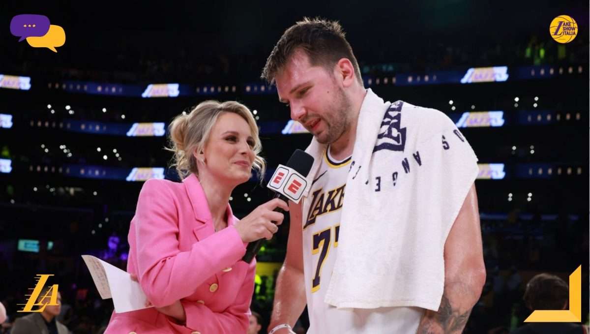 Luka Dončić ha elogiato la difesa dei Lakers contro i Suns. Lo sloveno ha parlato anche delle sue condizioni e dell'intesa con Jaxson Hayes.