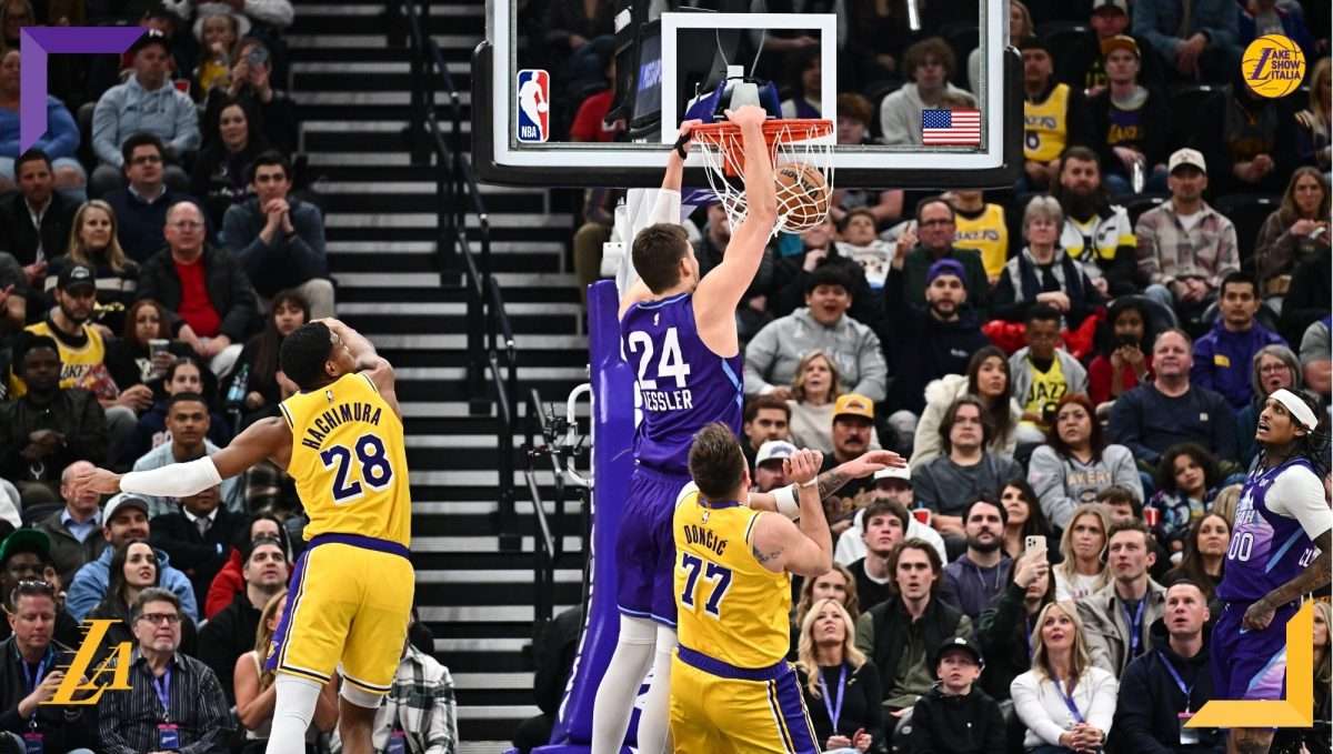 I Lakers cercano un lungo: il prezzo di Walker Kessler resta elevato. Piacciono Brook Lopez, Onyeka Okongwu, Capela, Claxton e Williams III.