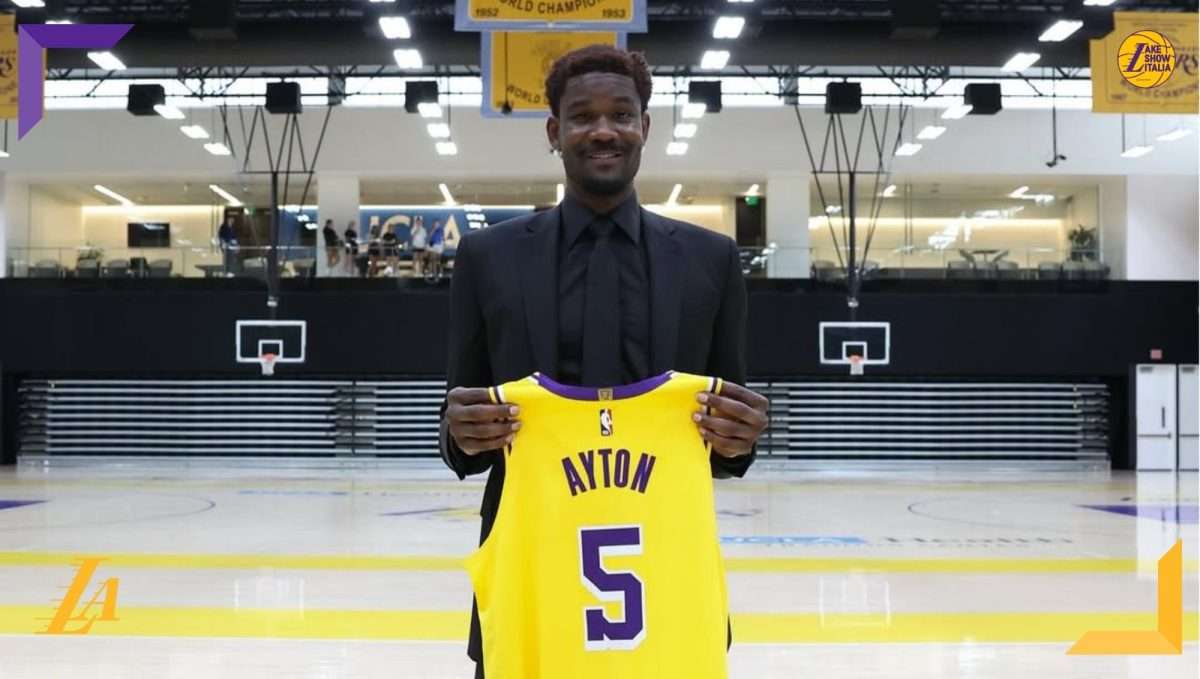 Deandre Ayton si presenta: «Giocare con LeBron e Luka è un sogno». L'ex Suns spiega perché ha scelto i Lakers e cosa vuole dimostrare.