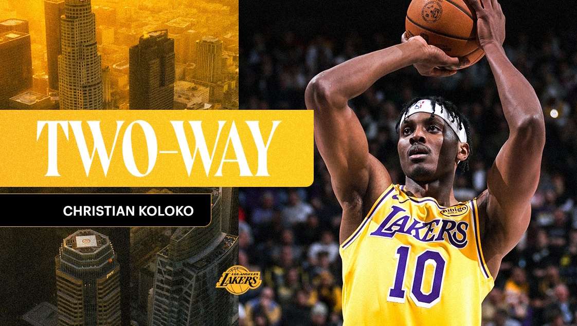 I Los Angeles Lakers hanno ufficializzato il rinnovo di Christian Koloko. Il centro gialloviola ha firmato un Two-Way Contract.