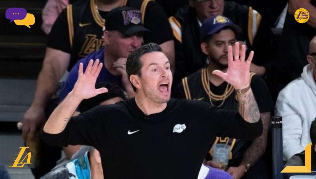 JJ Redick elogia la difesa dei Lakers contro gli Spurs e la resilienza di Luka Dončić. Il coach si complimenta con Hachimura, Ayton e Smart.