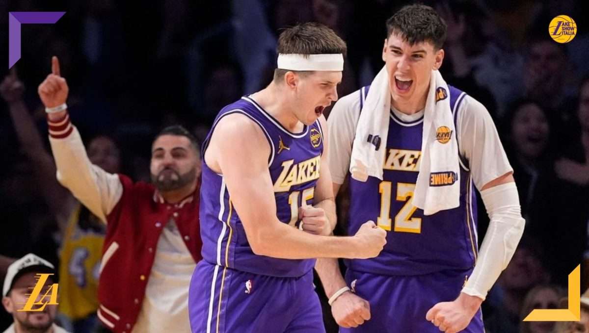 Austin Reaves trascina i Los Angeles Lakers contro i Philadelphia 76ers. LeBron James si accende nel finale, problema alla gamba per Luka Dončić.