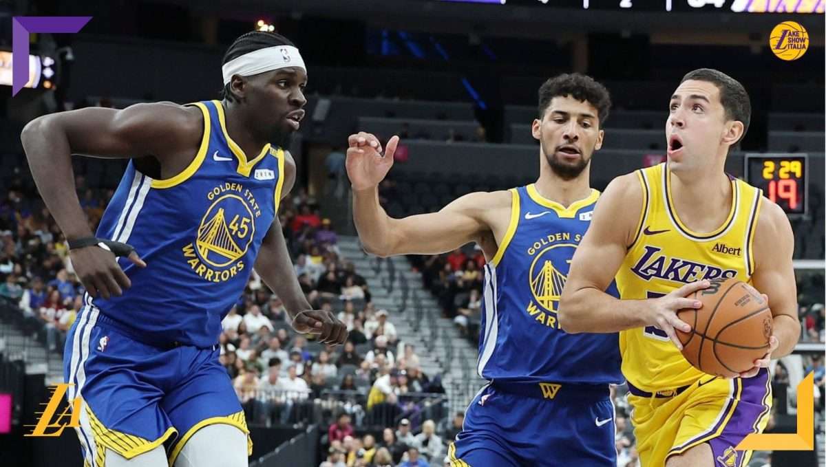 I Los Angeles Lakers firmano Aniwaniwa Tait-Jones dopo aver tagliato Jahmir Young. Poche ore prima Young aveva preso il posto di Cole Swider.